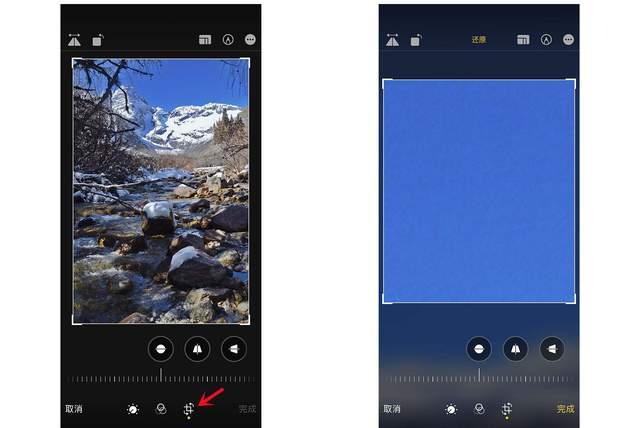 金平苹果手机维修分享iPhone手机如何使用裁剪功能隐藏照片 