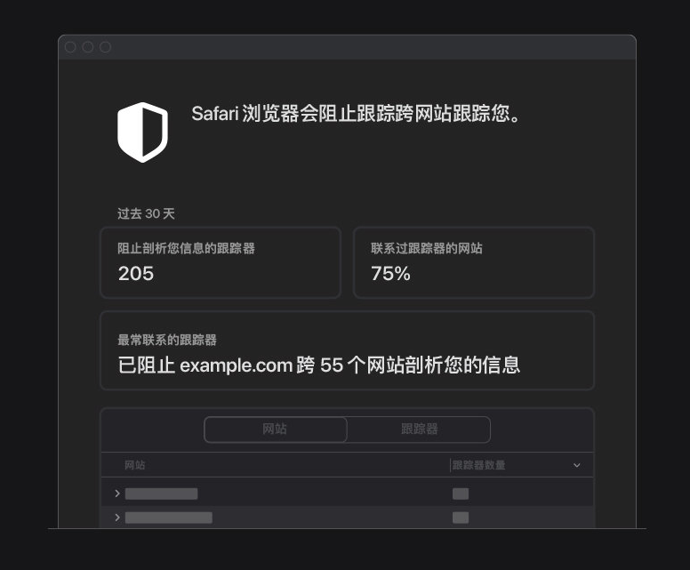 金平苹果手机维修分享如何在 Safari 浏览器中查看和打开隐私报告 