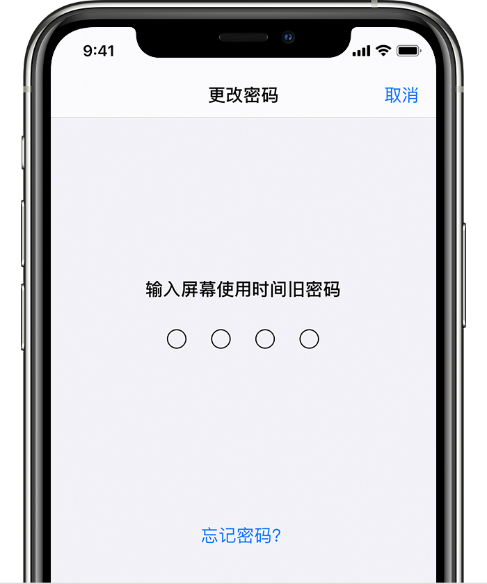 金平苹果手机维修分享iOS 14 忘记屏幕使用时间密码怎么办 